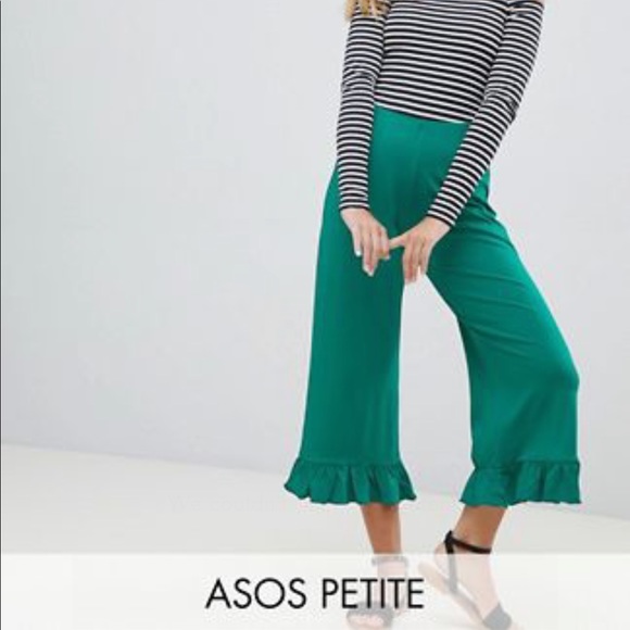 ASOS • Ruffle Hem Pants - Picture 4 of 4